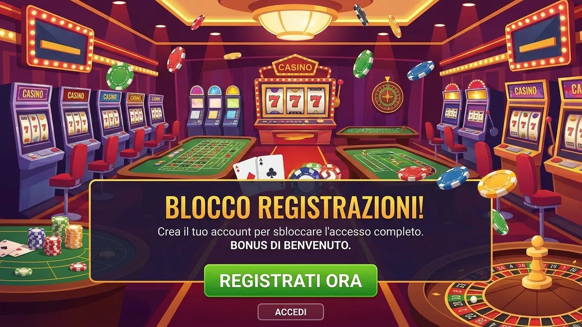 Registrazione con bonus